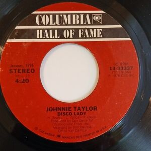 Johnnie Taylor – Disco Lady / Love Is Better In The A.M. (Part I)